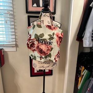 Rouje rose tote
